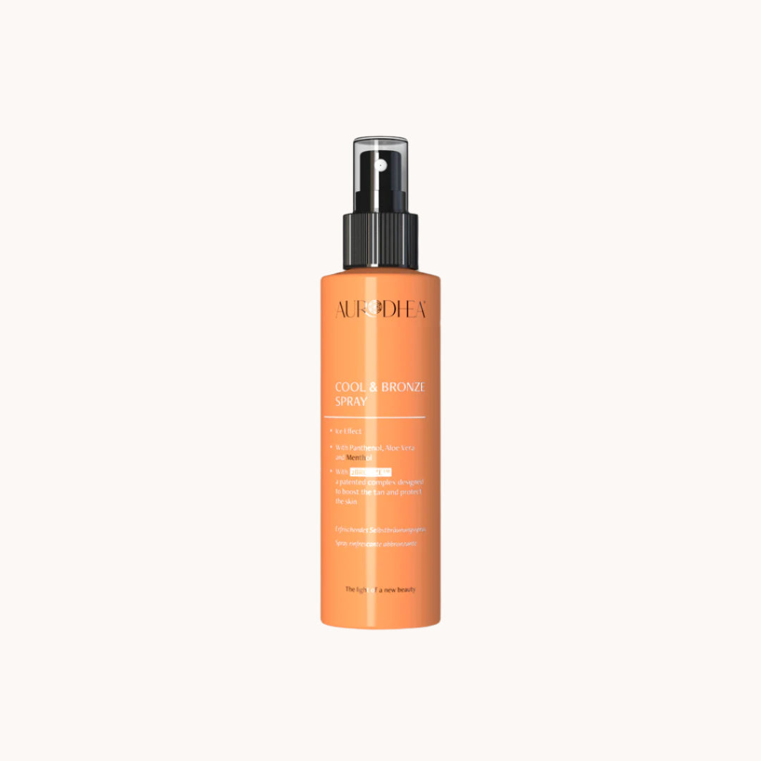 Aurodhea Beruhigendes After Sun Spray mit SUNRELIEF™, Aloe Vera, Haferextrakt und Glycerin – feuchtigkeitsspendende Pflege mit kühlendem Effekt nach dem Sonnenbad