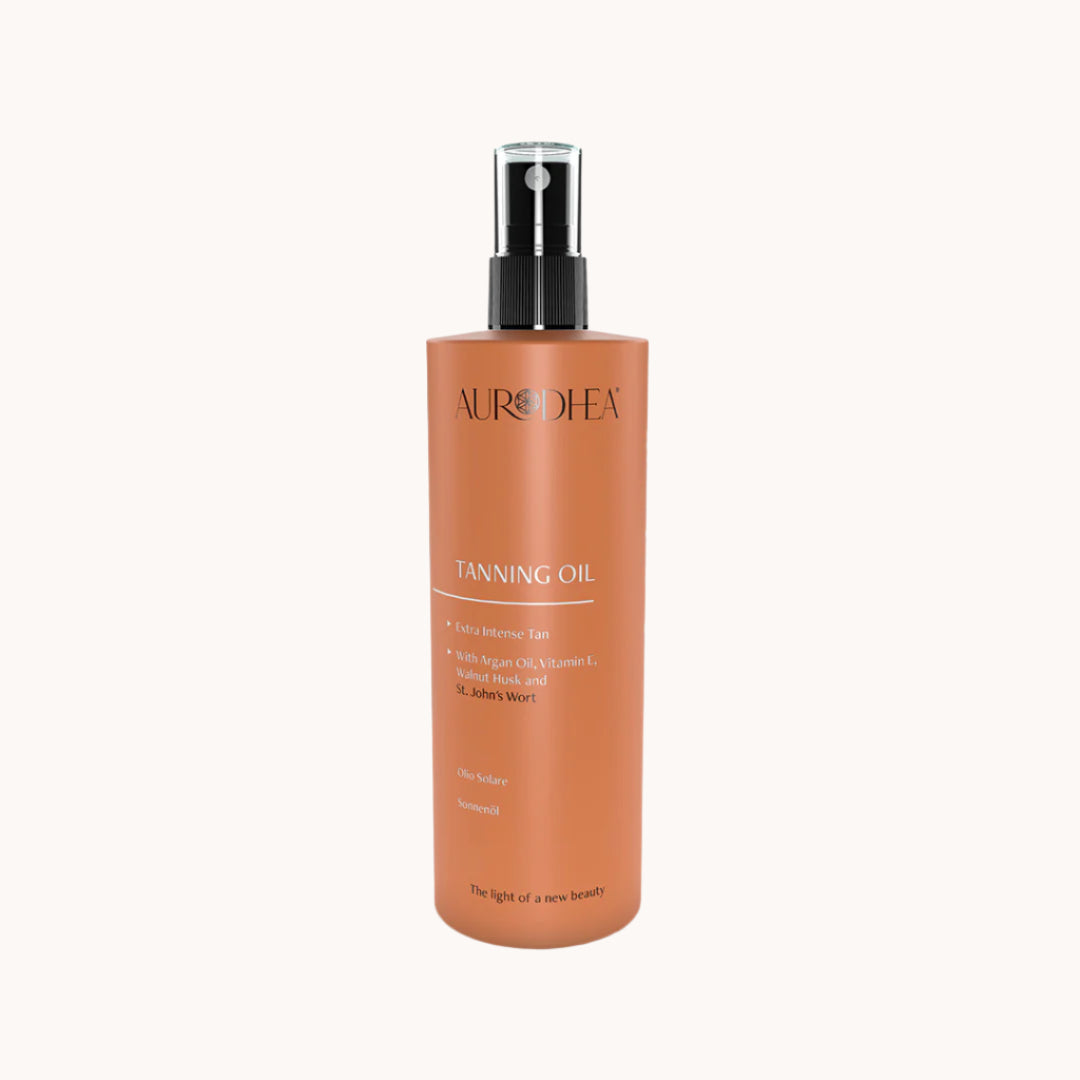 Aurodhea Sonnenspray  feuchtigkeitsspendender Sonnenschutz mit Aloe Vera, Vitamin E und Hamamelis, zieht schnell ein und schützt zuverlässig vor UVA- und UVB-Strahlen